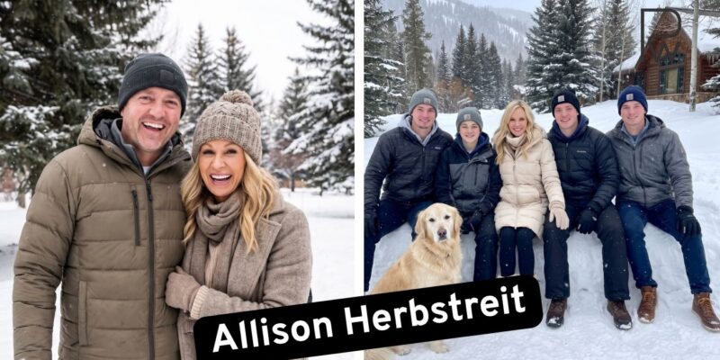 Allison Herbstreit, Kirk Herbstreits Frau und Mutter von vier
